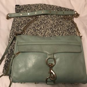 Rebecca Minkoff MAC Crossbody in Seaglass